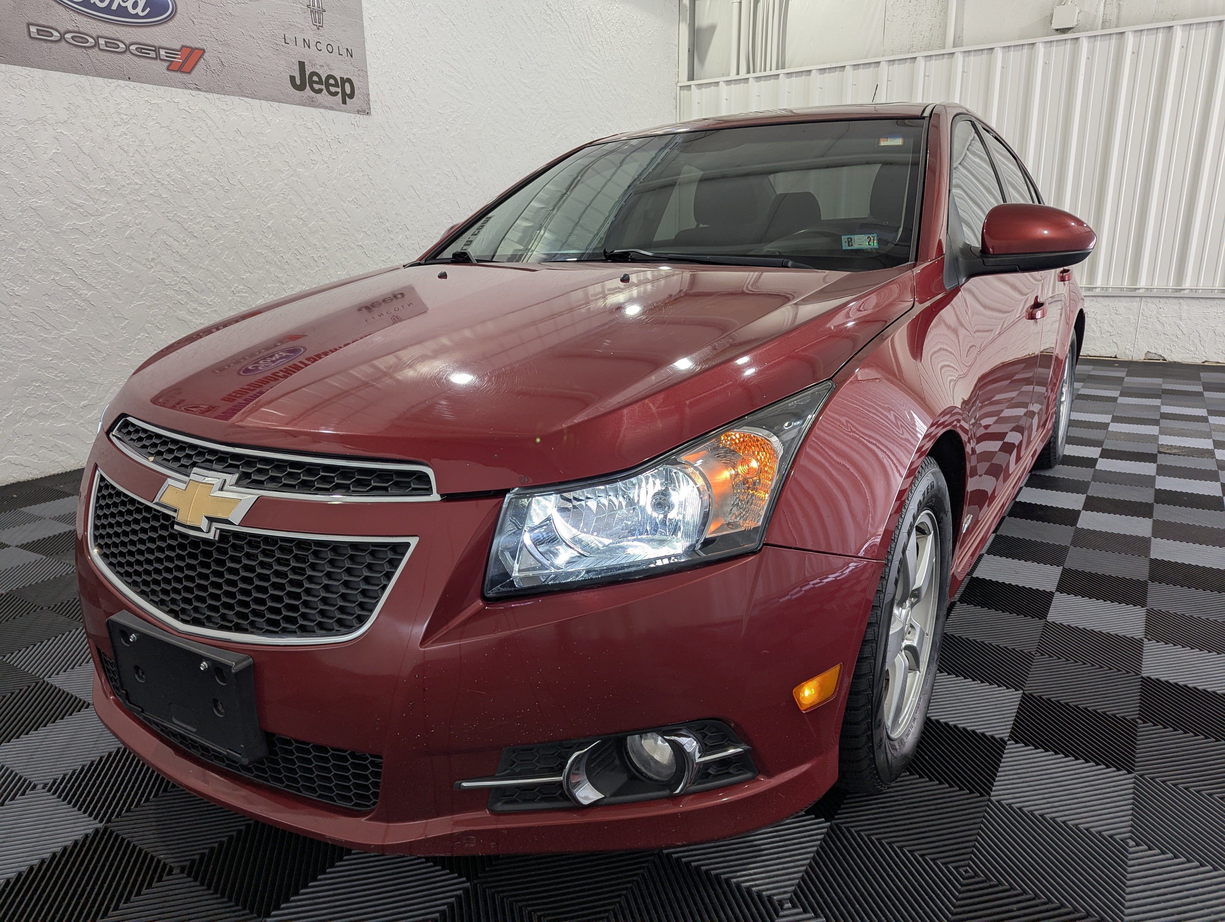 2012 Chevrolet Cruze — rear three-quarter view