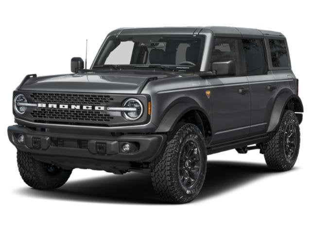 2026 Ford Bronco Badlands in Velocity Blue Metallic — front three-quarter view