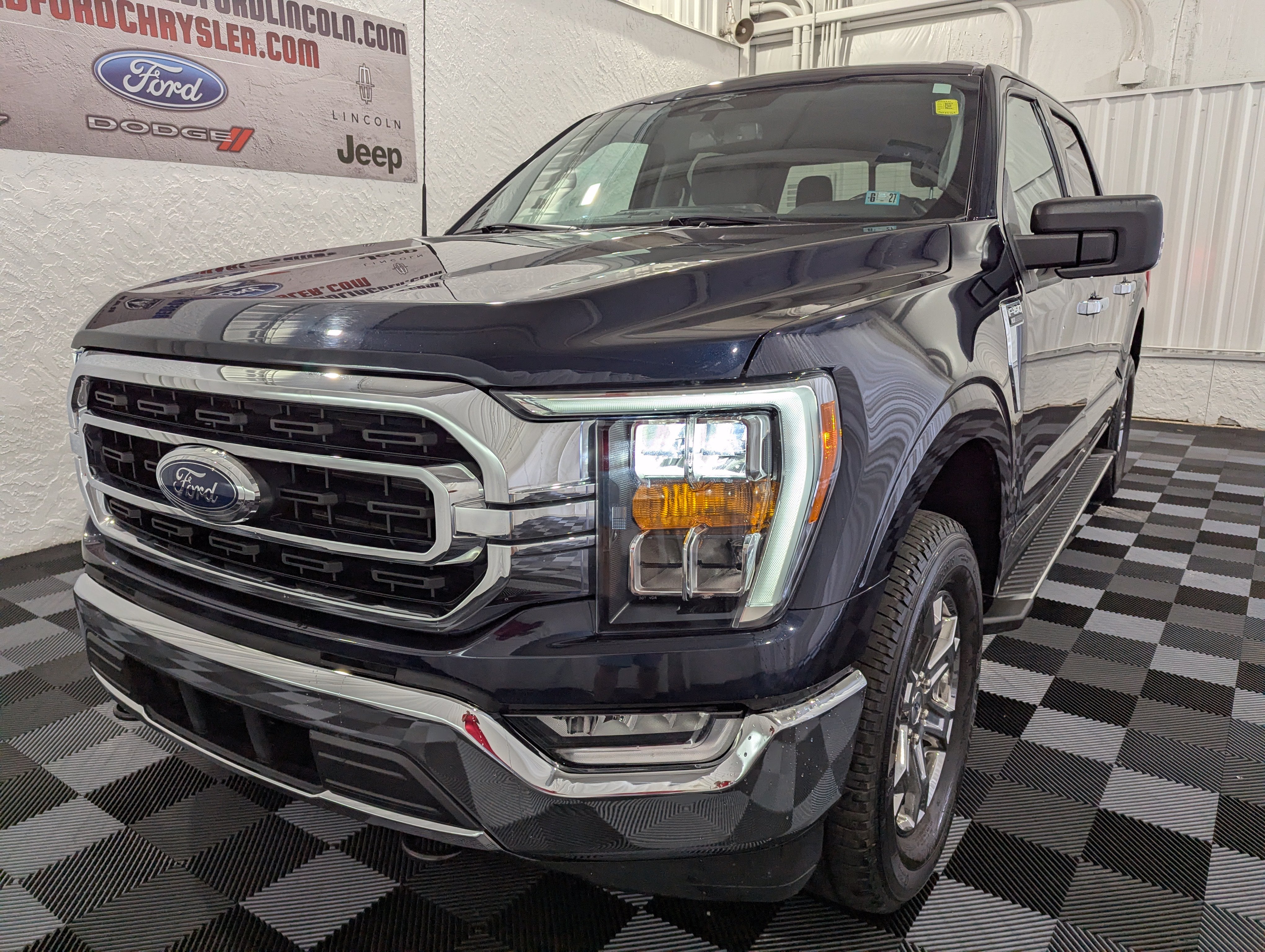 2023 Ford F-150 — rear three-quarter view
