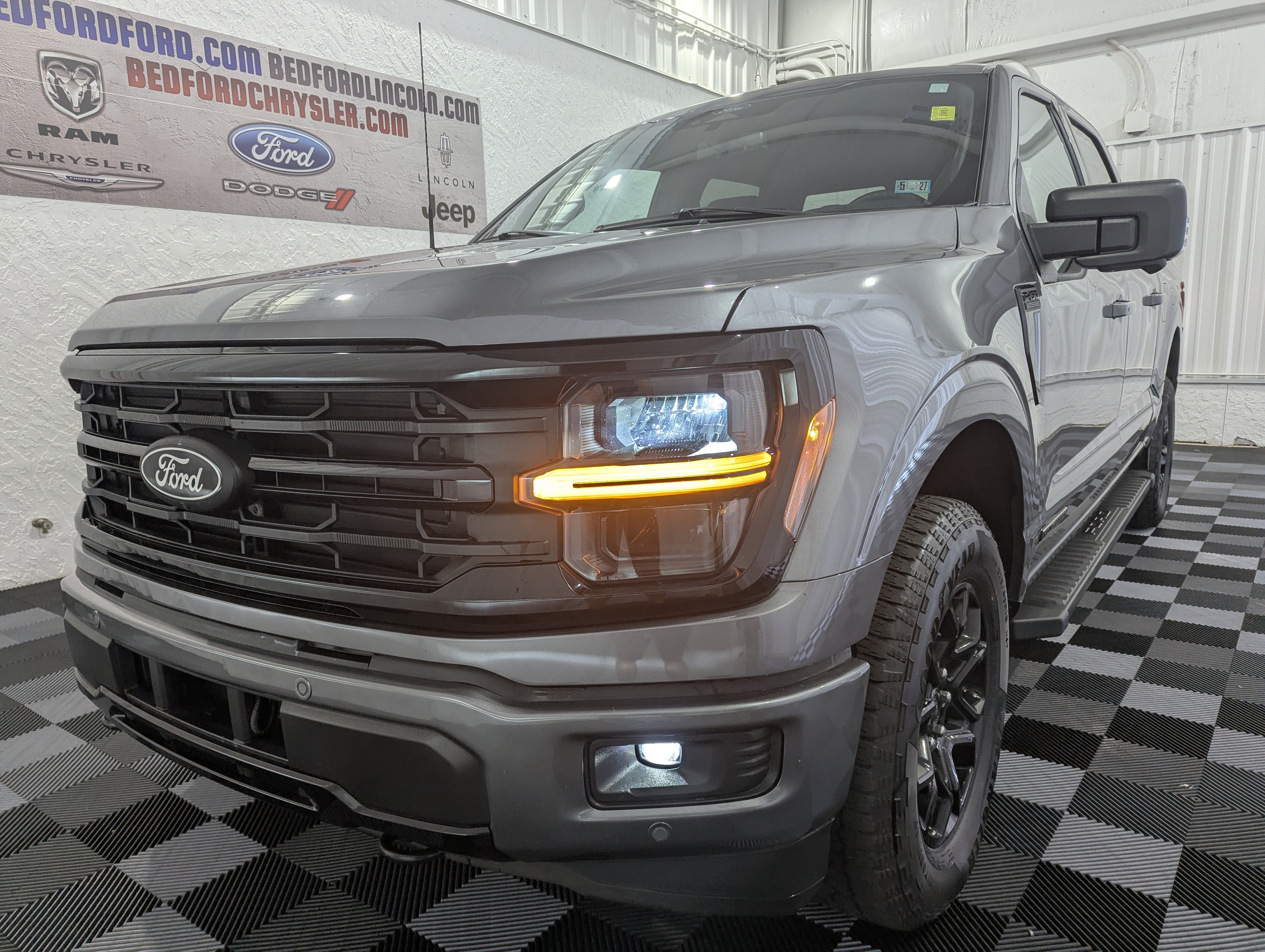 2024 Ford F-150 — rear three-quarter view